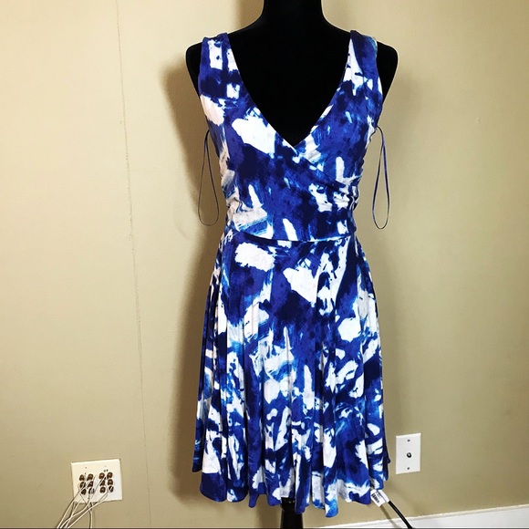 Abstract Tie Dye Mini Dress | Poshmark